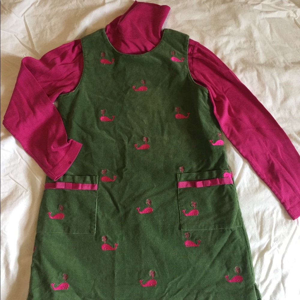 Lilly Pulitzer jumper and turtleneck shirt